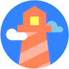 The logo for Google Lighthouse